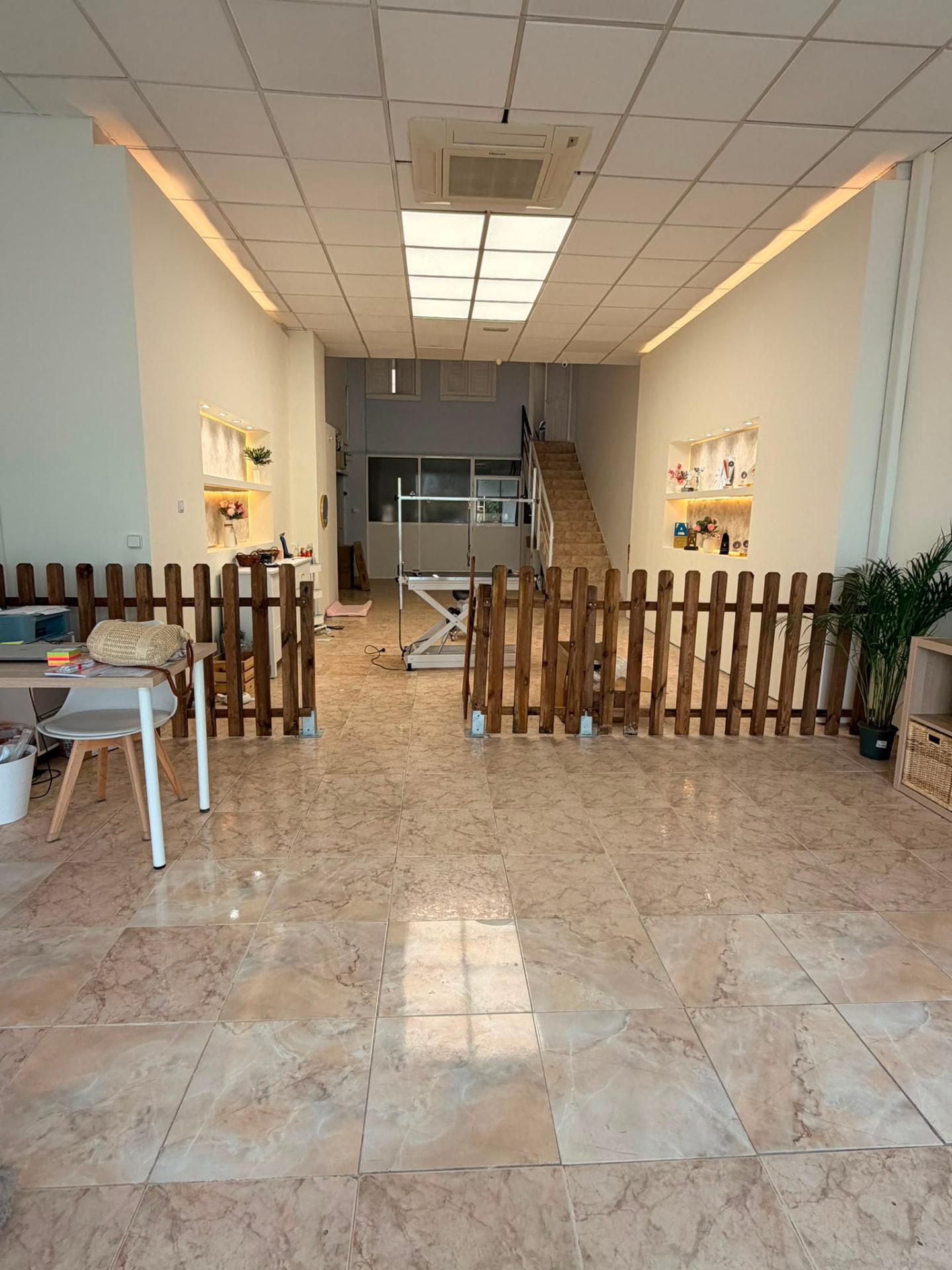 Recepción del nuevo salón de Jennifer Rodríguez Estilismo Canino en Valencia